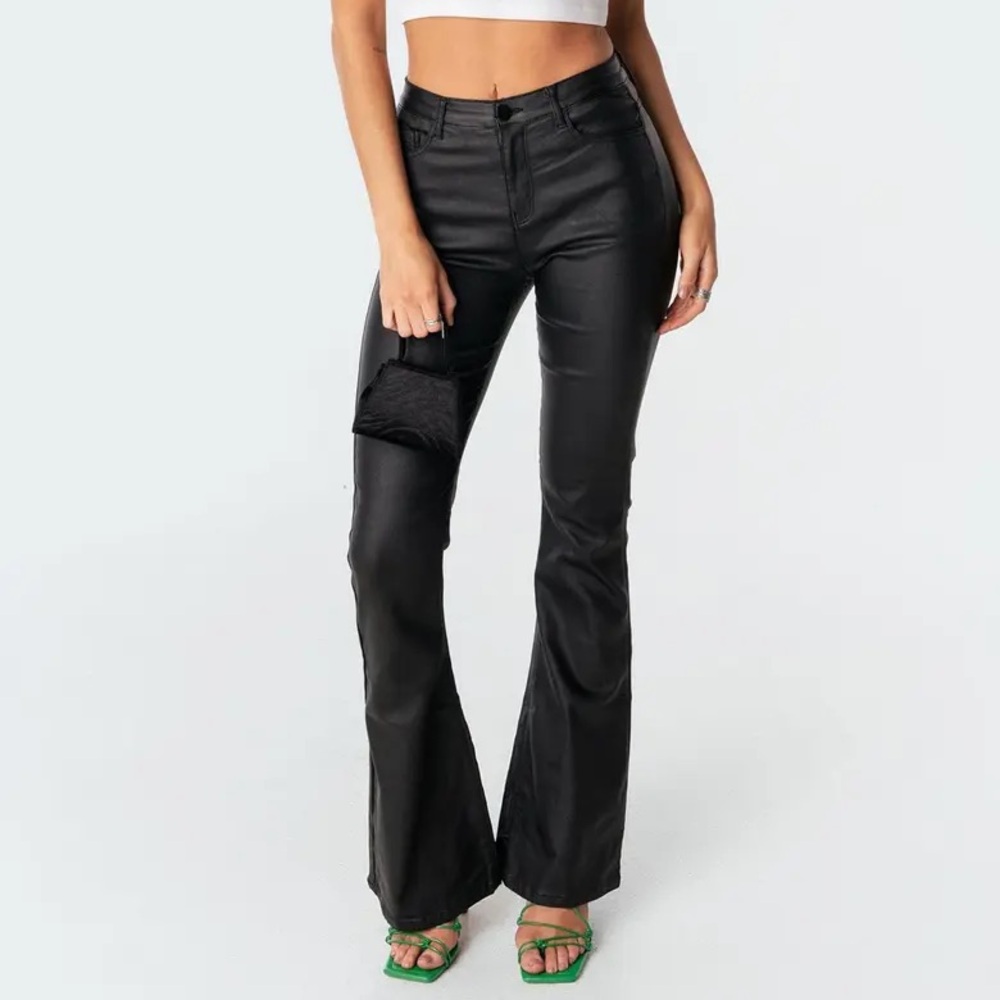 Edikted faux leather Luna Pants